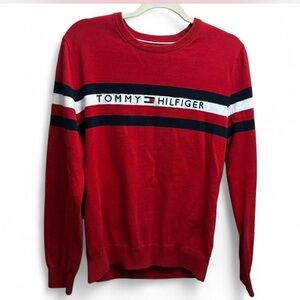 Tommy Hilfiger Woman’s Signature Red Crewneck Sweater